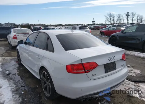 2012 Audi A4 2.0T Premium from USA, damaged, VIN WAUKFAFL2CA099849